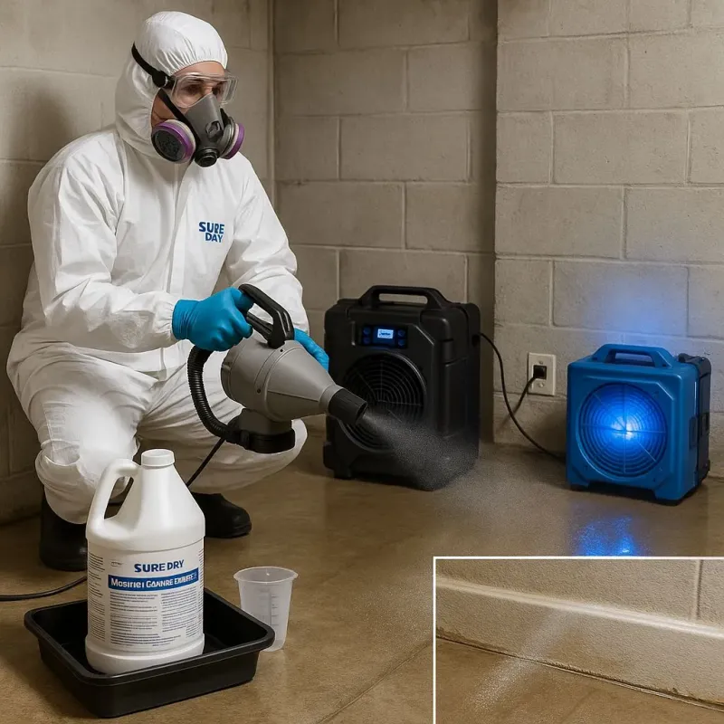 Sanitization and Odor Removal process in Sugarcreek, OH