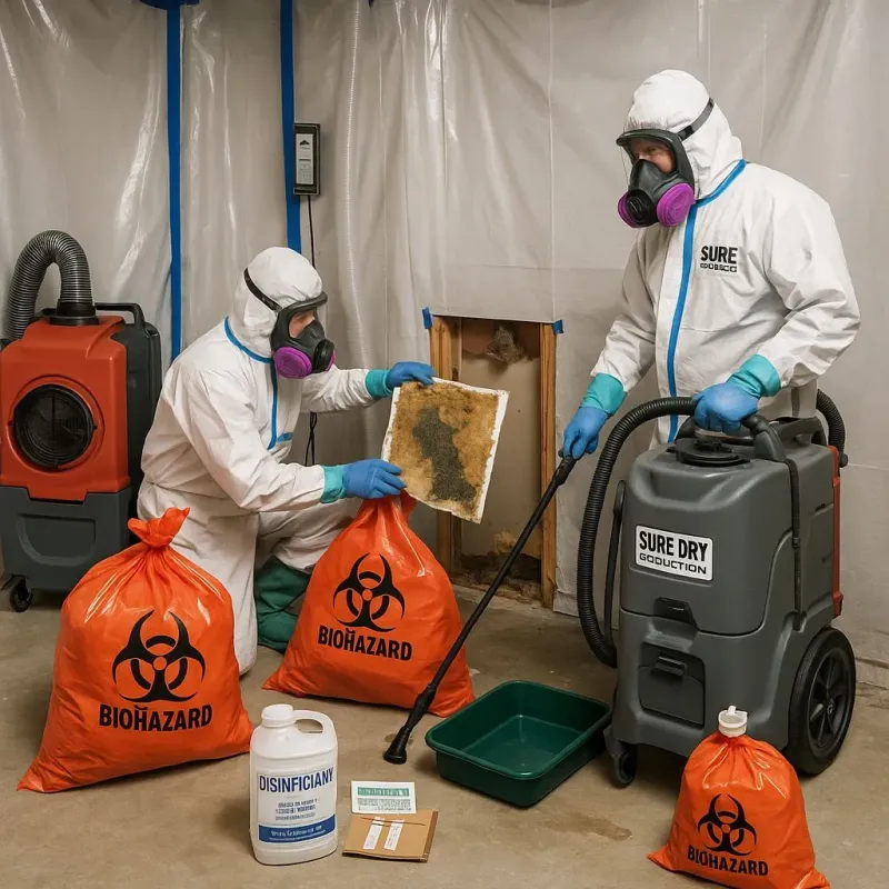 Contaminated Water Handling Protocols process in Sugarcreek, OH