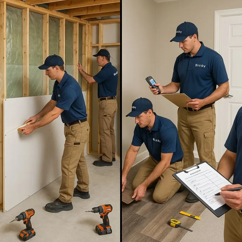Repairs and Reconstruction process in Sugarcreek, OH